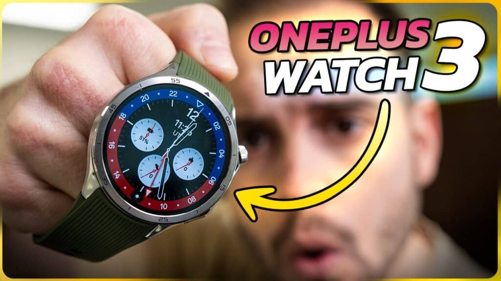 Smartwatch OnePlus Watch 3